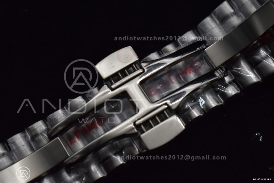 GMT Automatic BLS Chronomat on Dial 40mm Factory 1:1 Bracelet Grey Edition 529 Best A Breitling SS SoftTouch 1011
